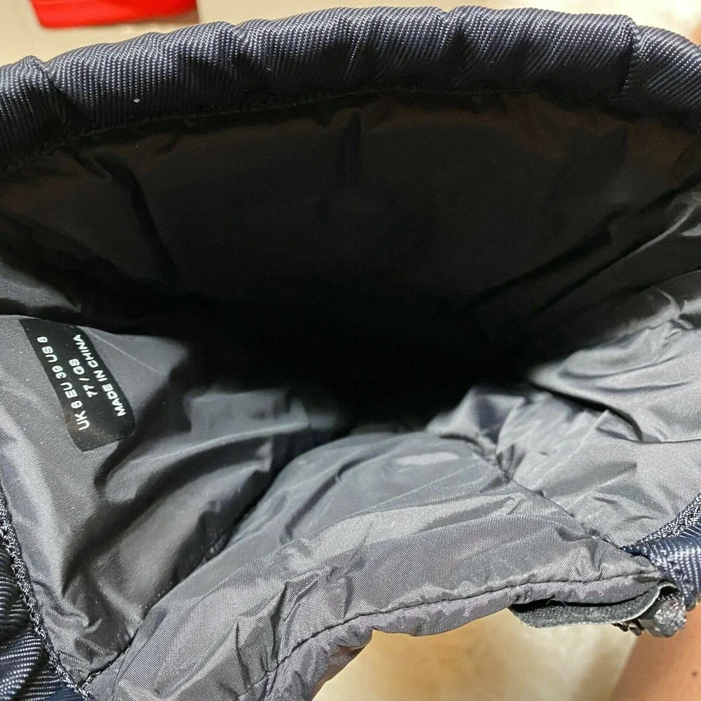 Hunter Original Quilted Snow Boots Black WFT2012WWR Moon Boots - Picture 8 of 8